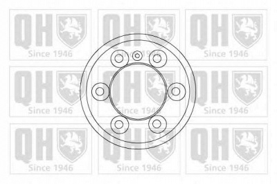 QUINTON HAZELL bdr125 -  Тормозной барабан
